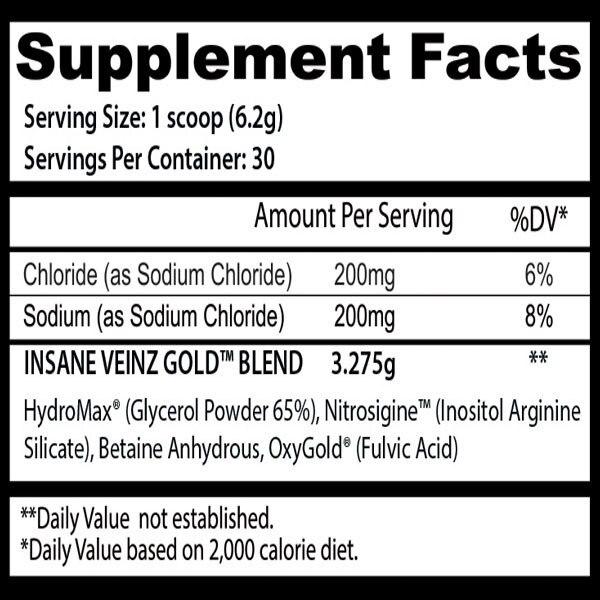 Insane Veinz Gold