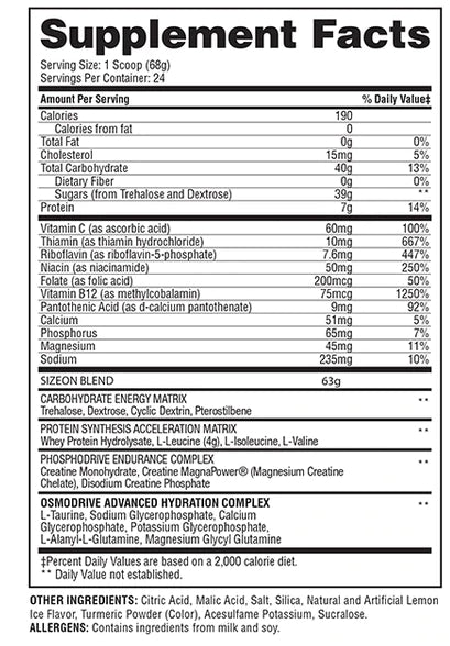 SizeOn Maximum Performance