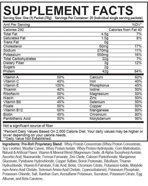 Myoplex Maximum Muscle Builder