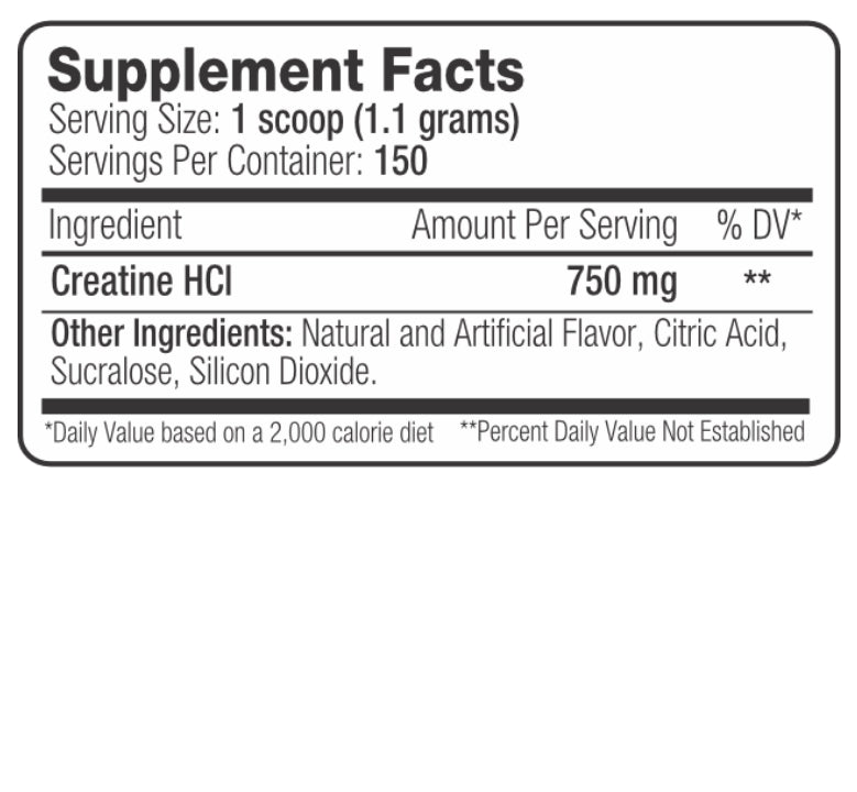 Creatine HCl Powder