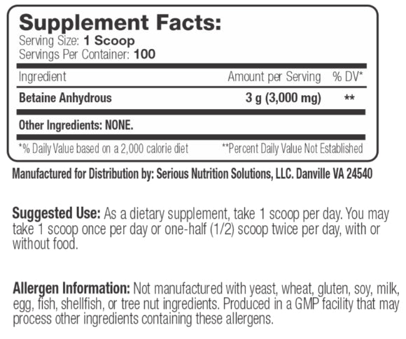 Betaine Anhydrous