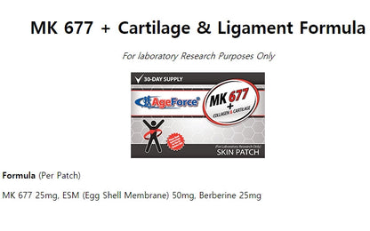 MK-677 + Cartilage