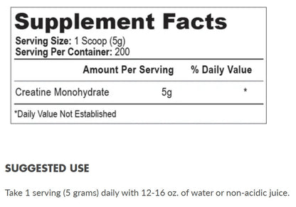 Creatine Monohydrate